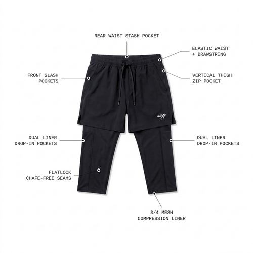 2-in-1 Workout Short AZM