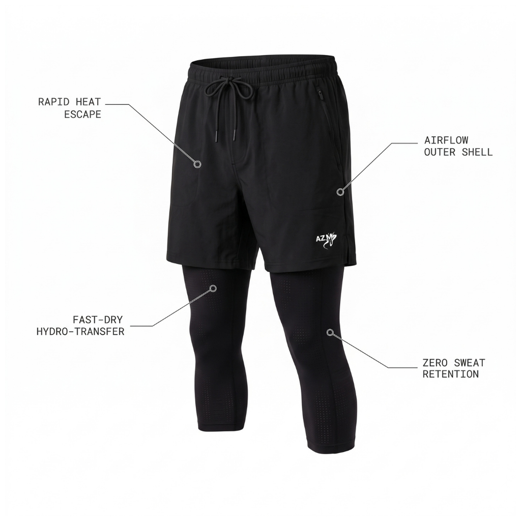 2-in-1 Workout Short AZM