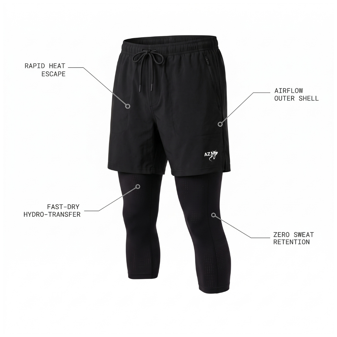 2-in-1 Workout Short AZM